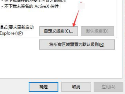 下载报关单提示请将浏览器安全设置activex控件下设置为启用