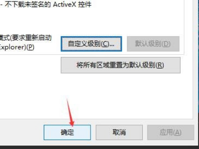 下载报关单提示请将浏览器安全设置activex控件下设置为启用
